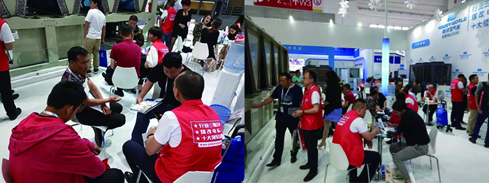 乐鱼空气能热泵展会盛况