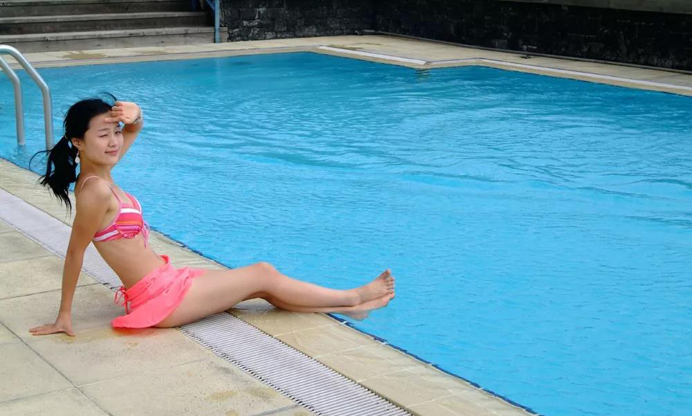 空气能游泳池 空气源热泵热水系统