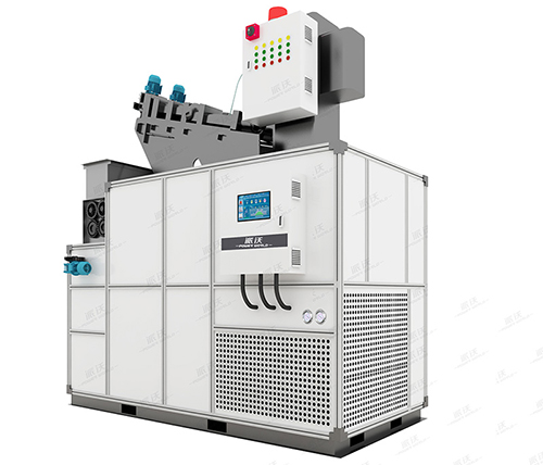 乐鱼污泥低温脱水干化一体机