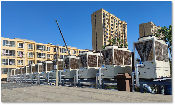 乐鱼空气能采暖节能又静音，温暖新体验